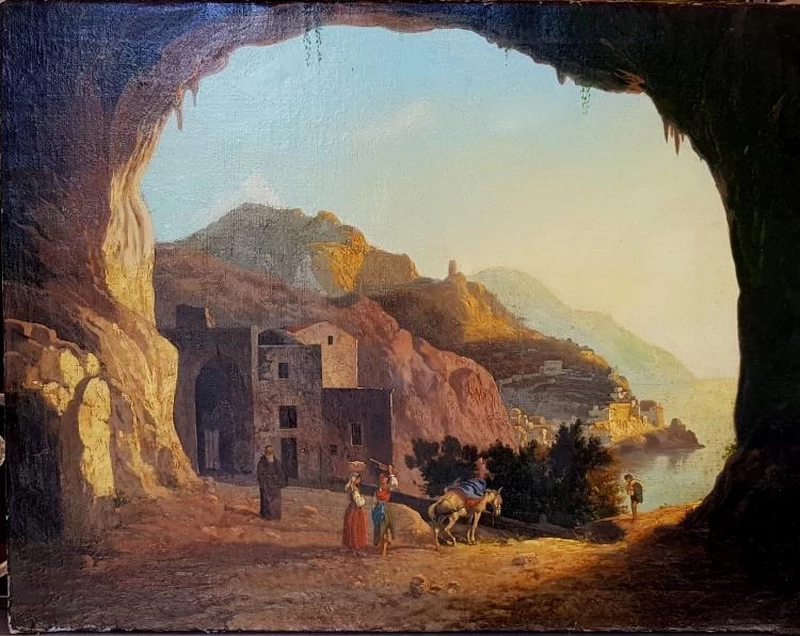 Veduta dalla grotta